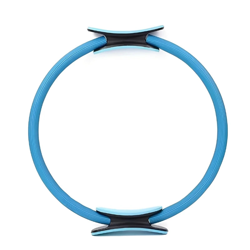 Women's Pilates Yoga Fitness Ring Circle Elastic Resistance Band for Home Exercise Postpartum Pelvic Floor Muscle Training