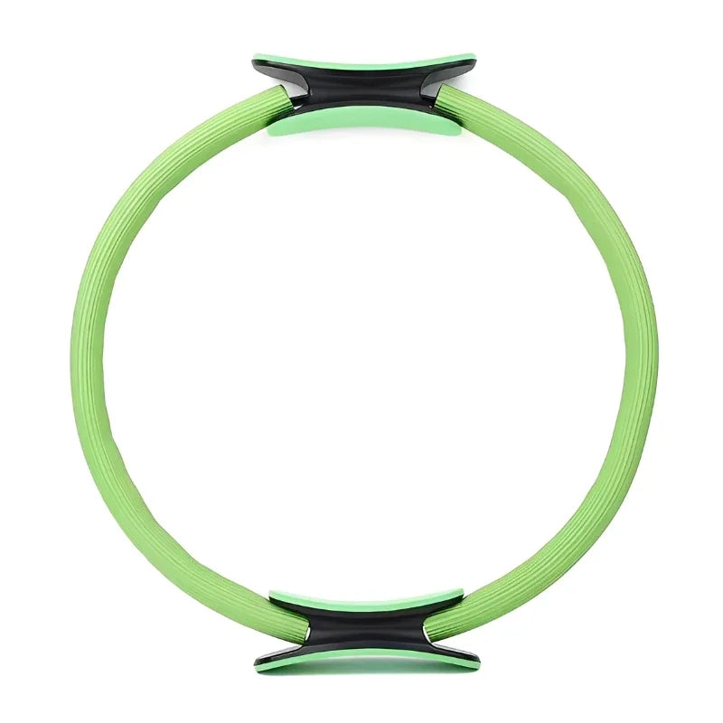 Women's Pilates Yoga Fitness Ring Circle Elastic Resistance Band for Home Exercise Postpartum Pelvic Floor Muscle Training