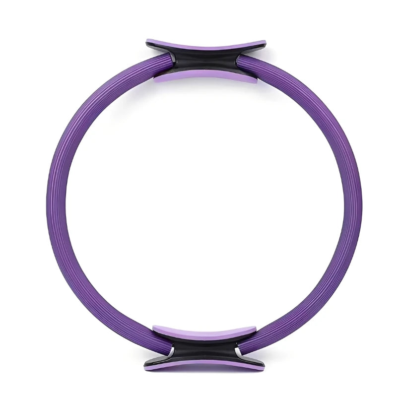 Women's Pilates Yoga Fitness Ring Circle Elastic Resistance Band for Home Exercise Postpartum Pelvic Floor Muscle Training